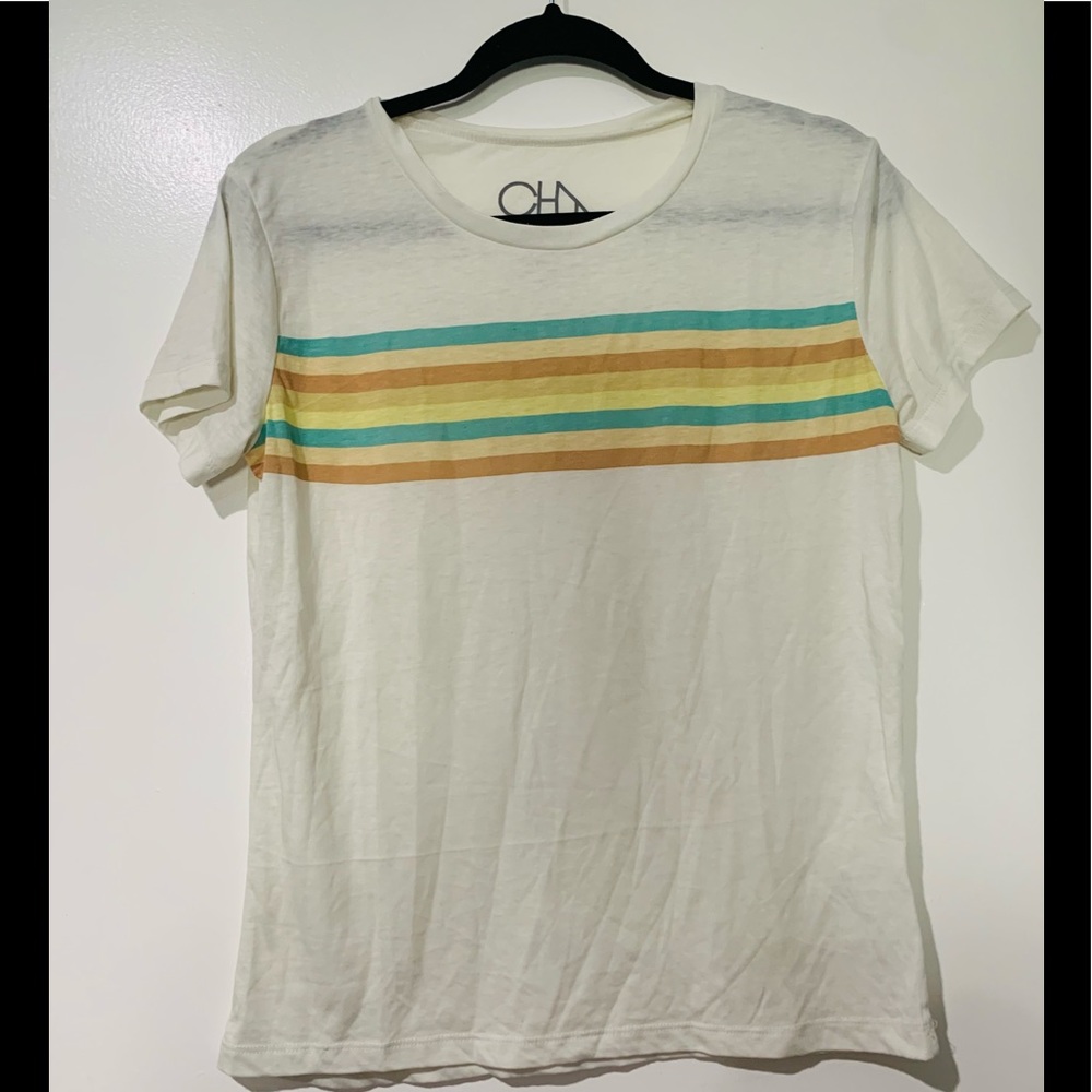 Chaser white teeshirt size small